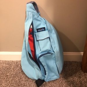 Sky Blue Kavu Sling Backpack